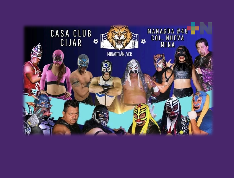 En Día de Reyes anuncian función de lucha libre en Minatitlán